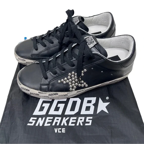 Golden Goose Superstar Studded Sneaker Size 35 NEW - Picture 11 of 11